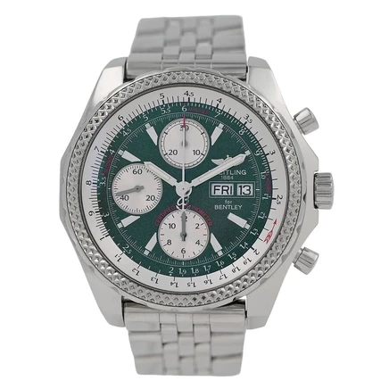 Мужские часы Breitling Bentley GT A13362, зеленые
