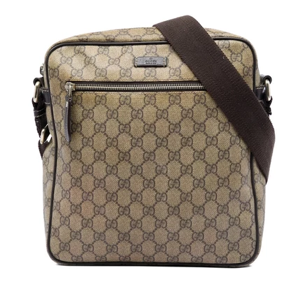 Унисекс-сумка через плечо Gucci GG Supreme, б/у