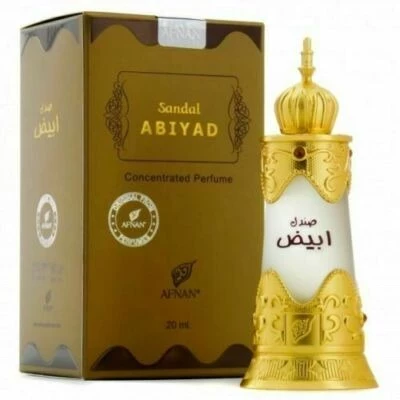 Парфюмерное масло Afnan Sandal Abiyad, 20 мл