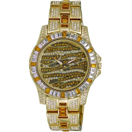 Часы унисекс Adee Kaye Chameleon AKJ1177Y, желтые