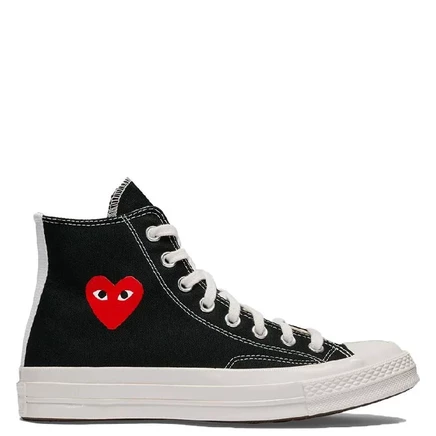 Мужские кеды Converse x Comme des Garcons, черные