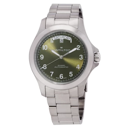 Мужские часы Hamilton H64475160, автоматические, зеленые