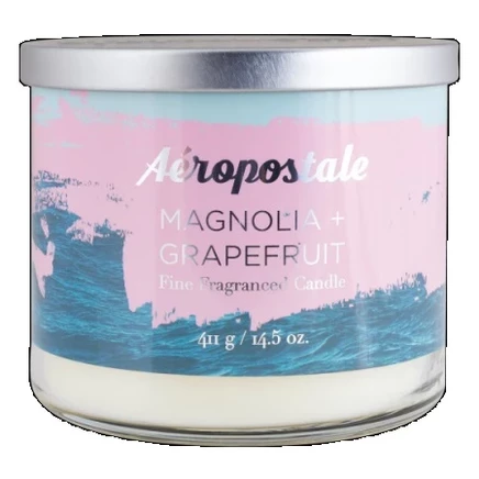 Свеча Aeropostale Magnolia и грейпфрут, 411 г