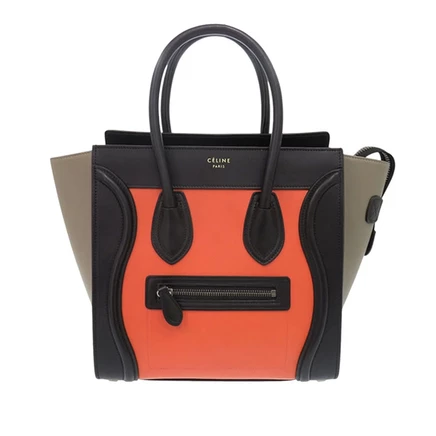 Женская сумка Celine Luggage Micro Tricolor