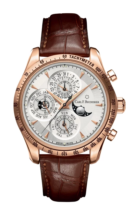 Мужские часы Carl F. Bucherer 00.10907.03.13.01, серебристые