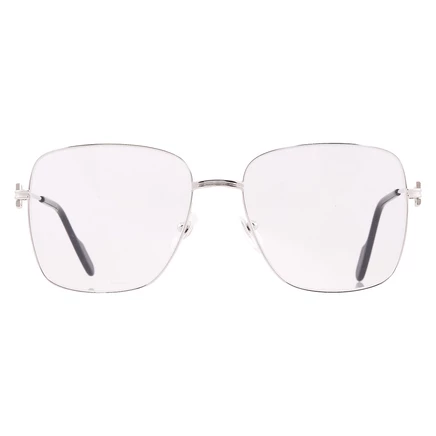 Женская оправа Cartier CT0253O, серебристая