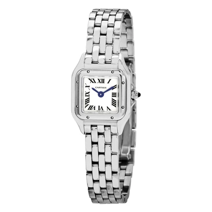 Женские часы Cartier Panthère WSPN0019, серебристые