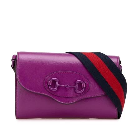 Женская мини-сумка кроссбоди Gucci Horsebit 1955