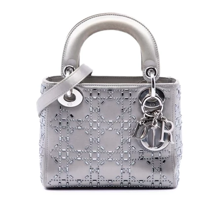 Женская сумка Dior Lady Dior Mini, с кристаллами