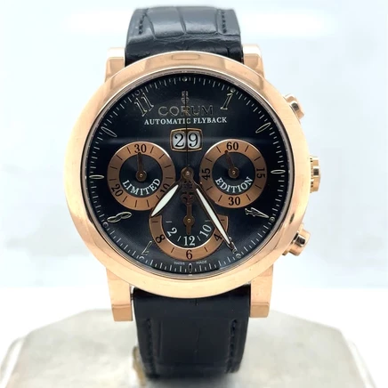 Мужские часы Corum Classic Flyback 996.201.55, черные
