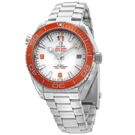 Мужские часы Omega Planet Ocean 21530442104001, б/у, белые
