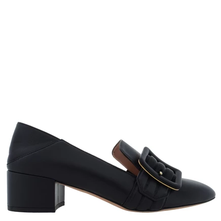 Женские туфли Bally Janelle, кожаные, черные