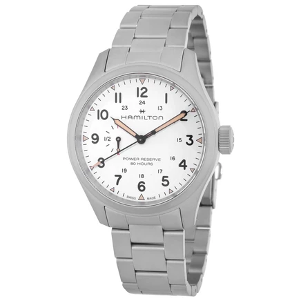 Часы Hamilton H69509110, ручной завод, белые
