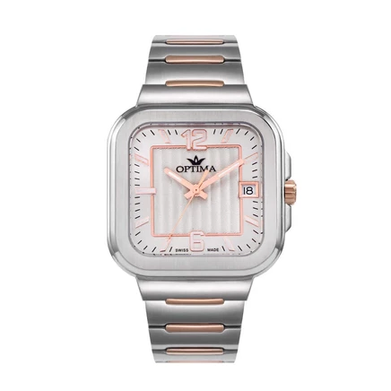 Мужские часы Optima OSM490-SR-2, серые