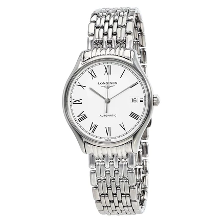 Женские часы Longines Lyre L48604116, белые