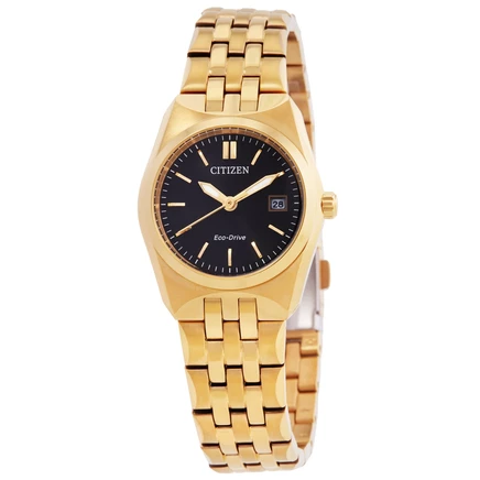 Женские часы Citizen Corso Eco-Drive EW2293-56E, черные