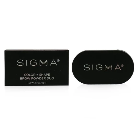 Дуэт пудры для бровей Sigma Beauty Dark, 3,1 г