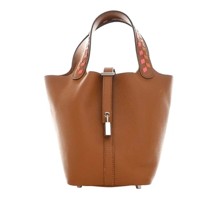 Женская сумка Hermes Picotin Lock 18 из кожи Epsom
