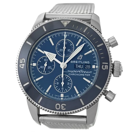 Мужские часы Breitling Superocean Heritage II б/у, синие