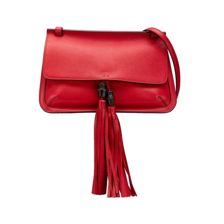 Женская сумка Gucci Bamboo Daily через плечо