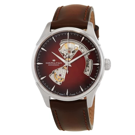 Часы унисекс Hamilton H32675570, бордовые
