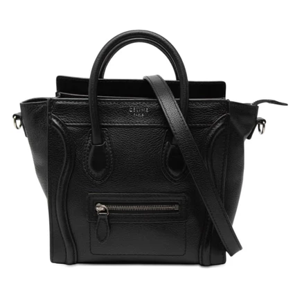 Женская сумка-тоут Celine Nano Luggage из кожи