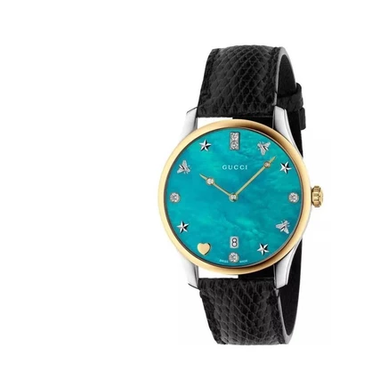 Женские часы Gucci G-Timeless YA1264090, перламутровые