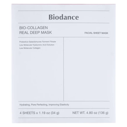 Маски для лица Biodance Bio Collagen, 4 шт.
