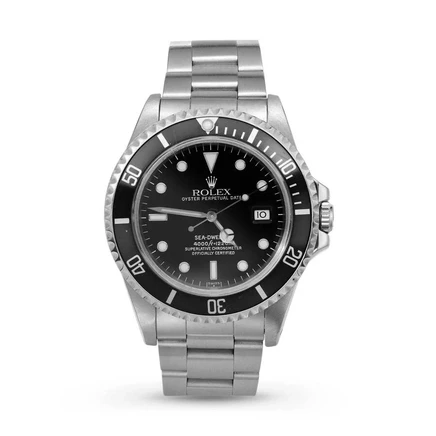 Мужские часы Rolex Sea-Dweller 16600 б/у, черные
