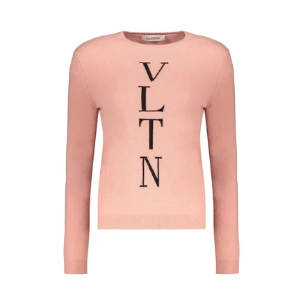 Женский свитер Valentino Garavani, шерстяной, розовый
