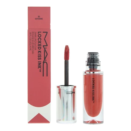Женская помада MAC Locked Kiss Ink, оттенок 80 Doyenne