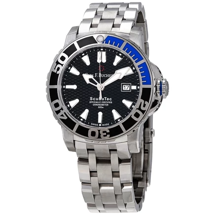 Мужские часы Carl F. Bucherer 00.10632.23.33.21, черные