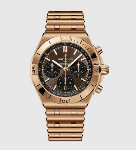 Мужские часы Breitling Chronomat RB0158101Q1R1, коричневые
