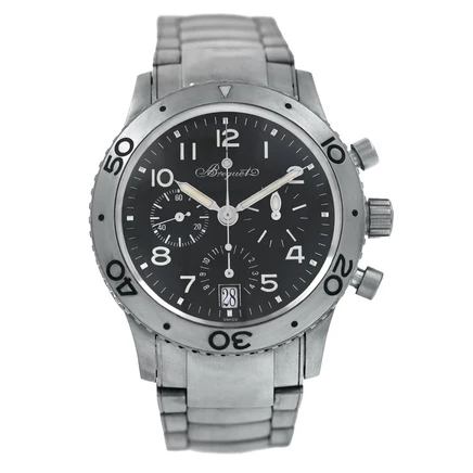 Мужские часы Breguet Type XX 3820, хронограф, черные