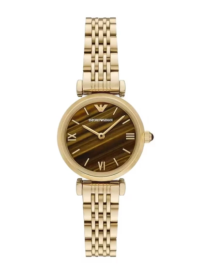 Женские часы Armani AR11703, кварцевые, тигровый глаз