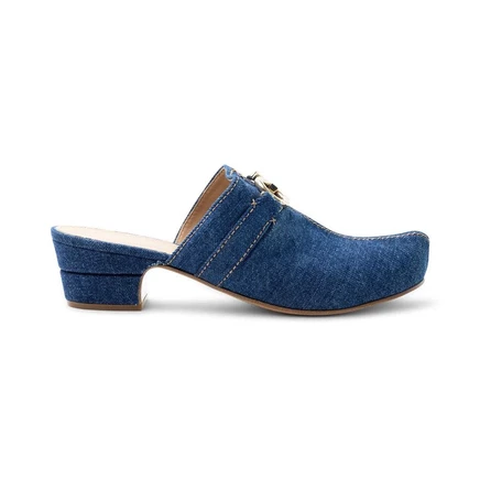 Женские сабо Ferragamo, синие