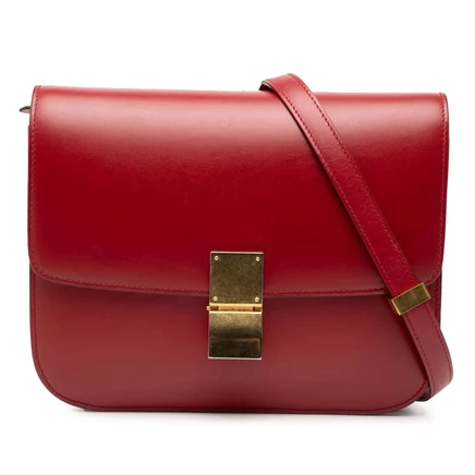 Женская сумка Celine Classic Box через плечо