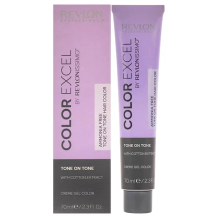 Краска Revlon Color Excel 7.34, 65 г, медно-золотистая