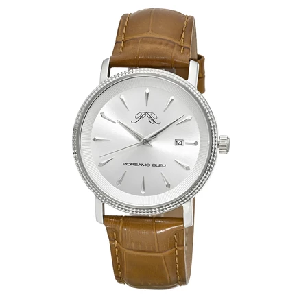Мужские часы Porsamo Bleu Veritas 2 1362CVEL, серебро