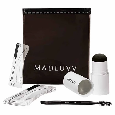 Набор для бровей Madluvv Brow Stamp, светло-серый