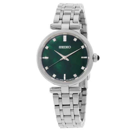 Женские часы Seiko HGH006P1, зелёный перламутр