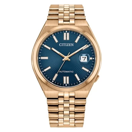 Мужские часы Citizen NK0023-57L, механика, синие