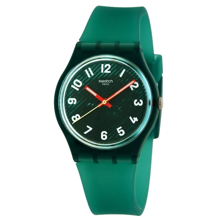Унисекс-часы Swatch Wavelengths Of Moss SO28L100, зеленые