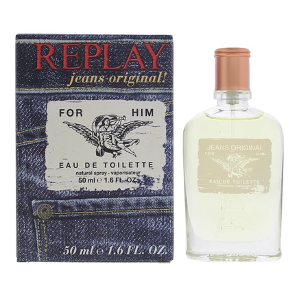 Мужская туалетная вода Replay Jeans Original, 50 мл