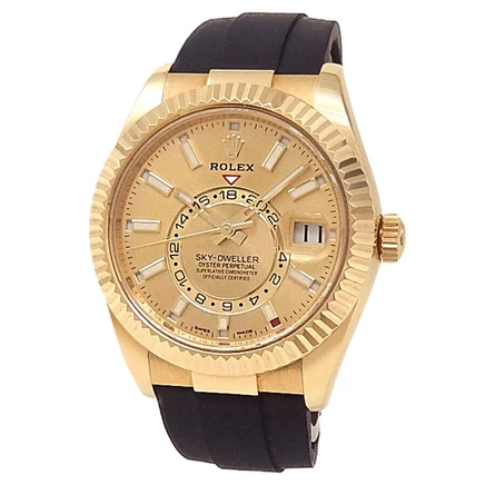 Мужские часы Rolex Sky-Dweller 326238, цвета шампань