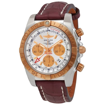 Мужские часы Breitling Chronomat 44 GMT, перламутровые