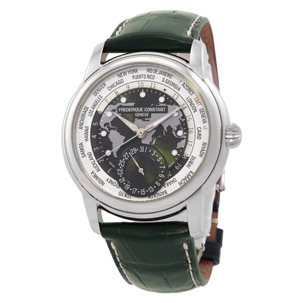 Мужские часы Frederique Constant FC-718KWM4H6, зеленые
