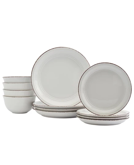 Сервиз Tabletops Gallery Farmhouse 12 пр., белый