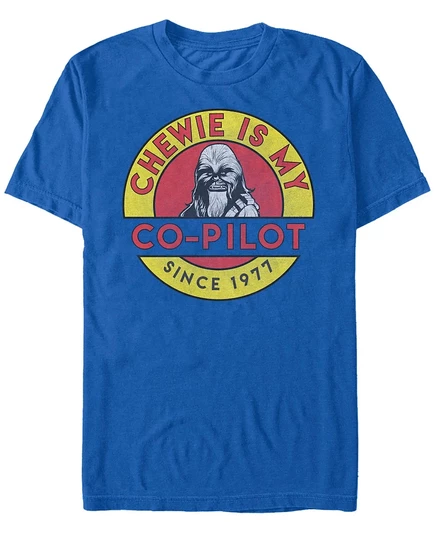 Мужская футболка Fifth Sun с принтом Chewie, синяя