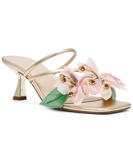 Женские мюли Betsey Johnson Wells Floral, золотистые